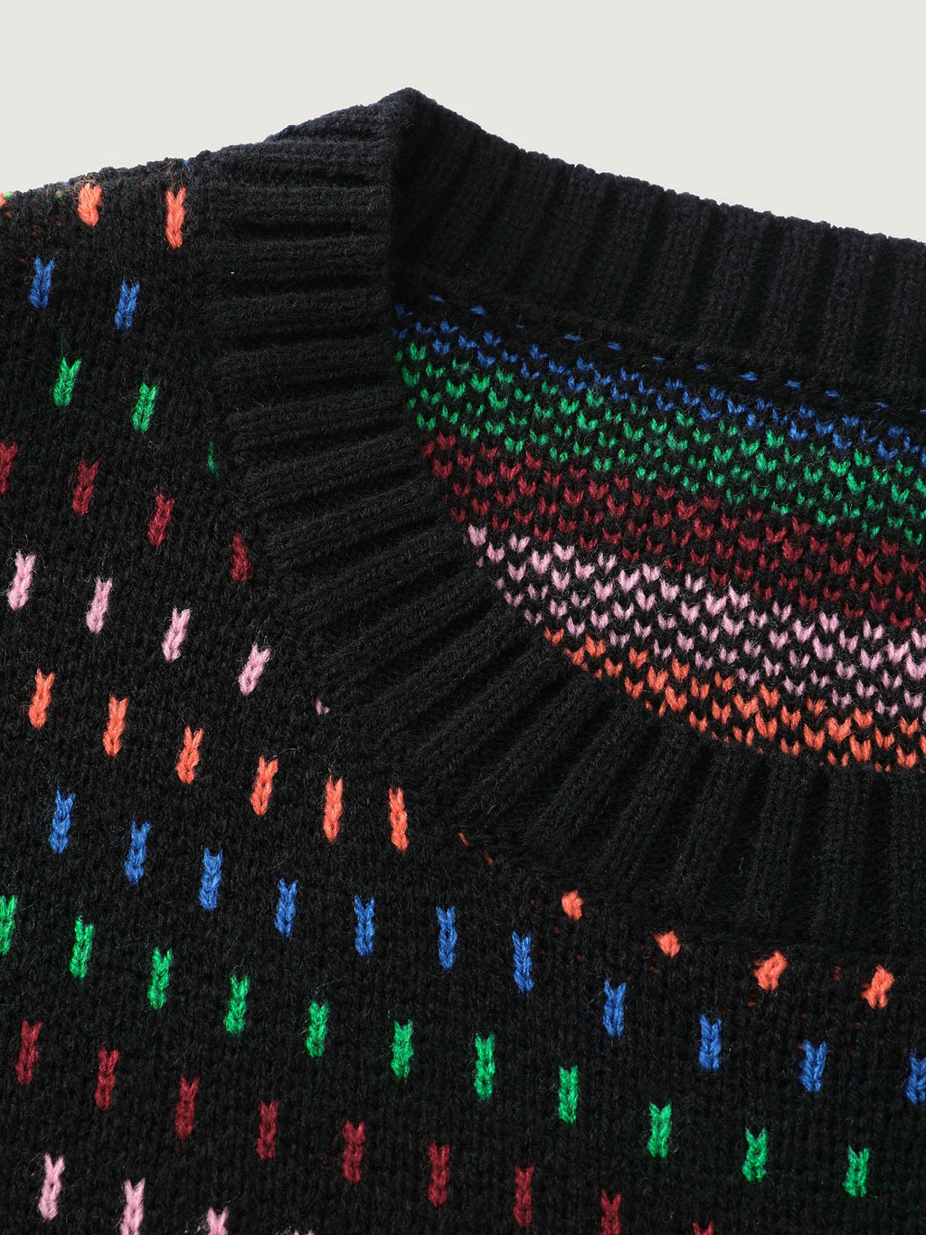 Colorful Polka Dots Stretchy Pullover