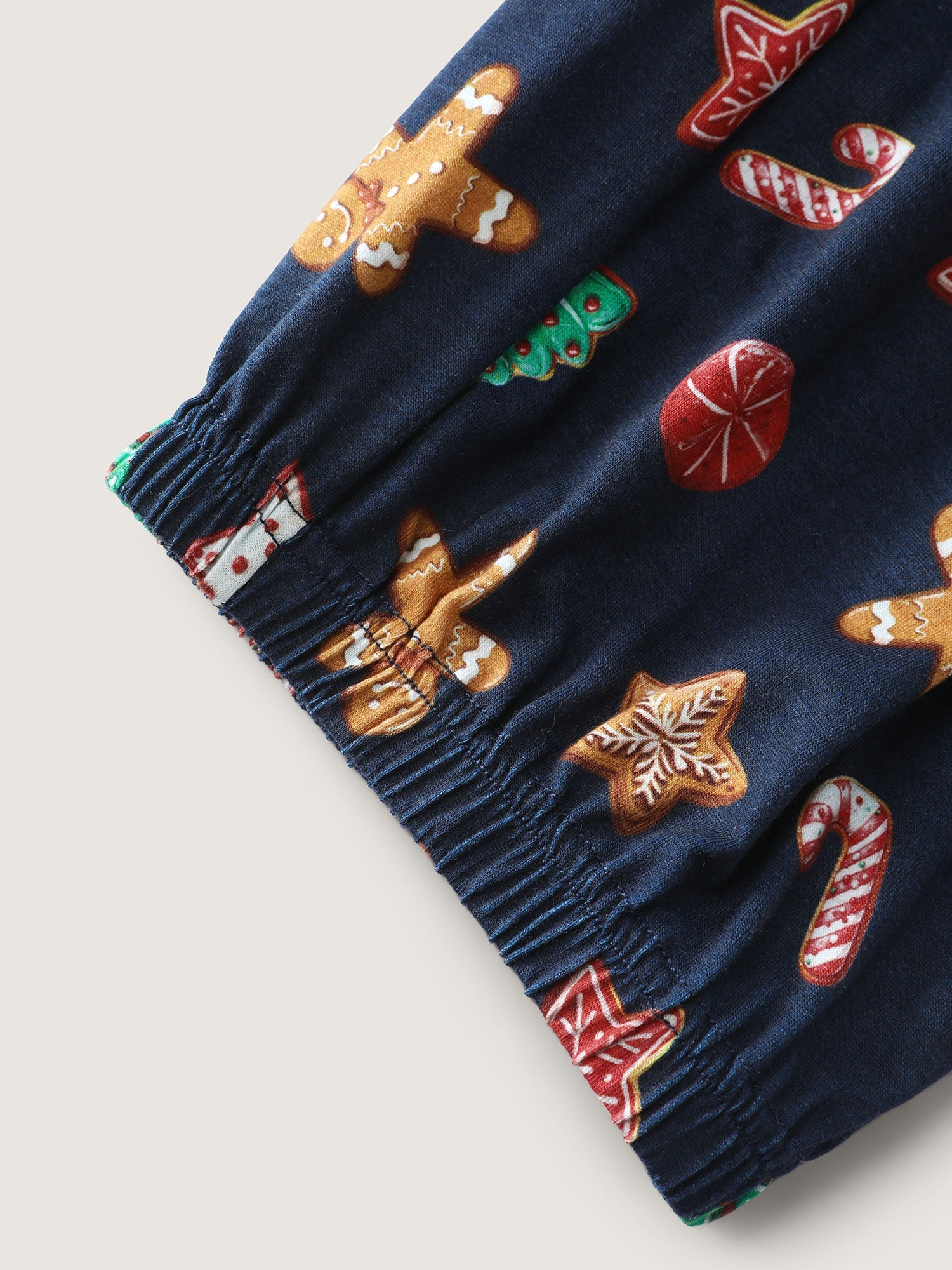 Colorful Holiday Print Pants