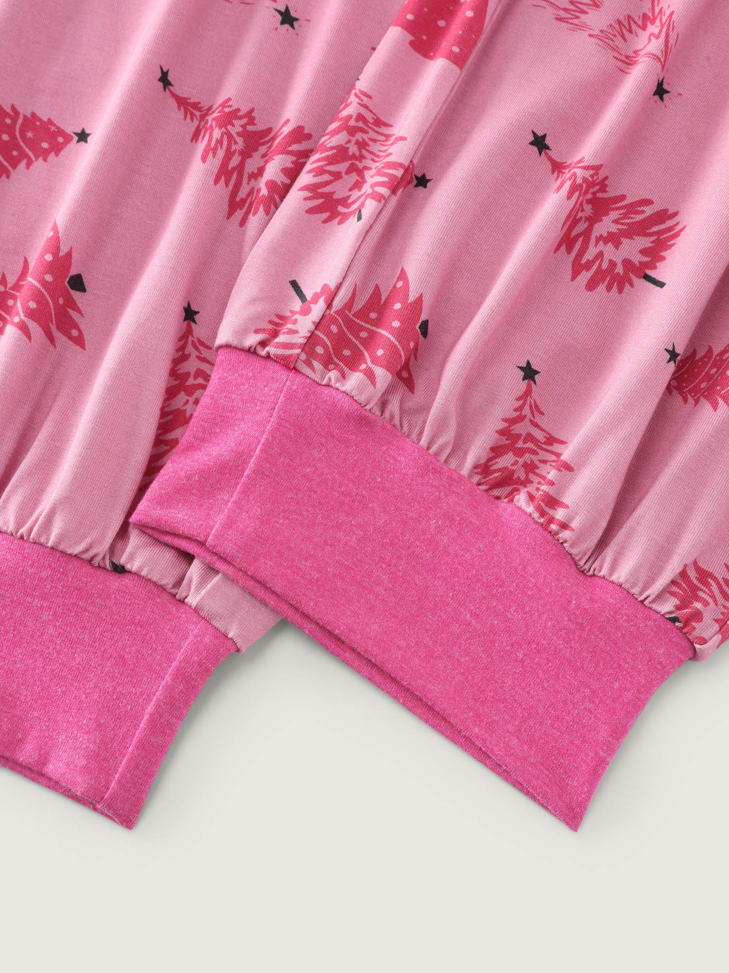 Christmas Tree Buttons Loungewear Set