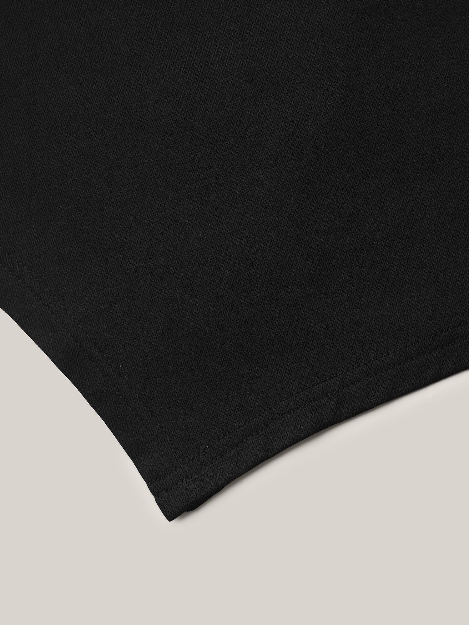 Adjustable Waist-Tie Asymmetrical Hem Plain Top