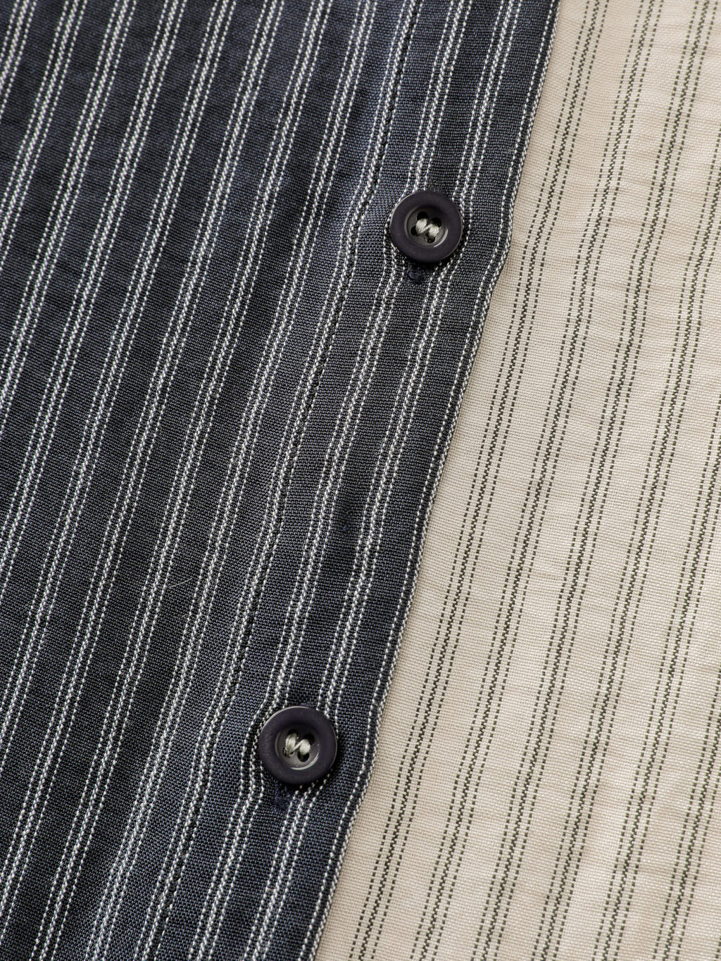 Colorblock Belted Waist Midi Shirt Dress