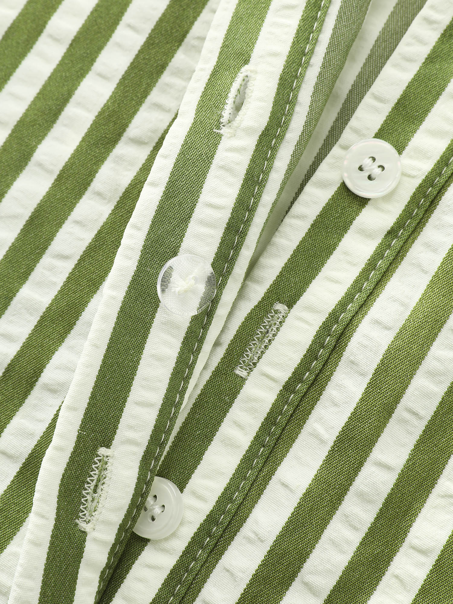 Breezy Stripe Button-Down Shirt