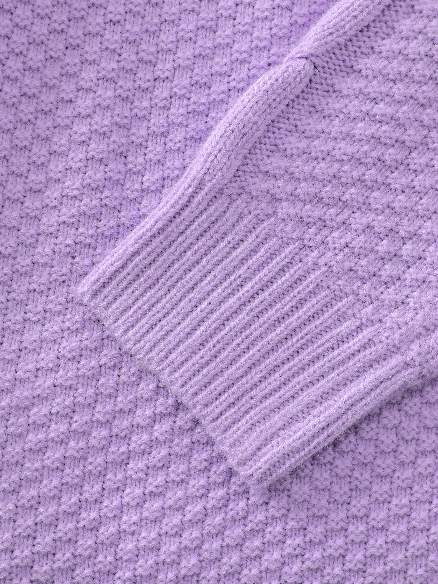 Cable Knit Raglan Sleeve Pullover