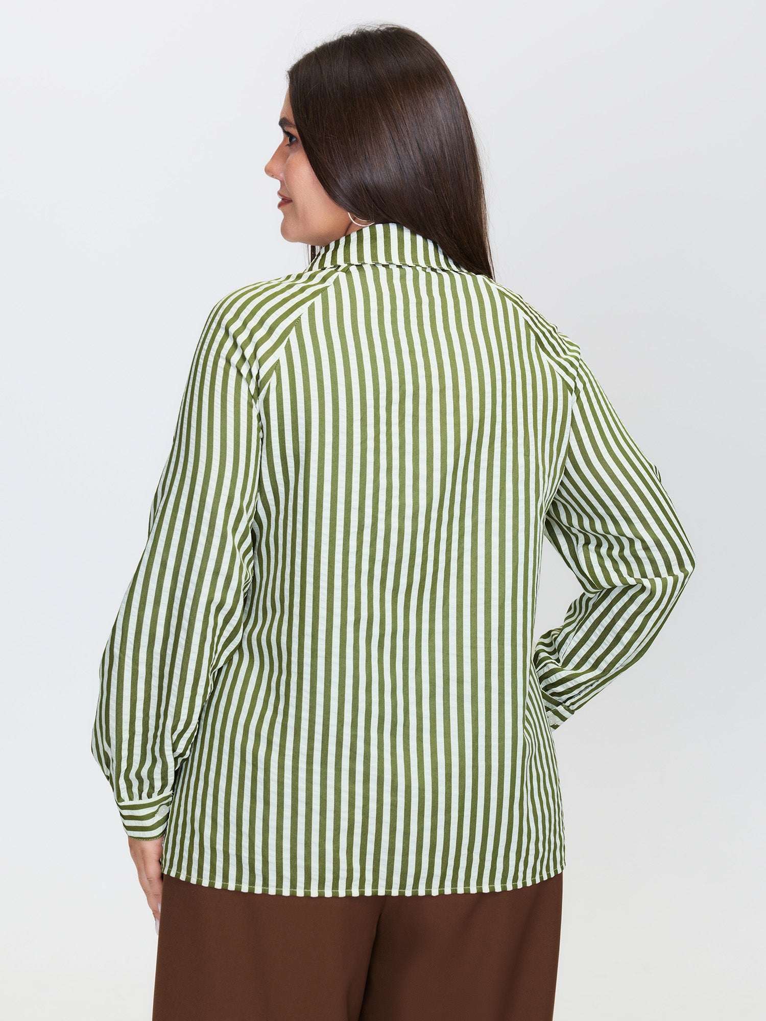 Breezy Stripe Button-Down Shirt