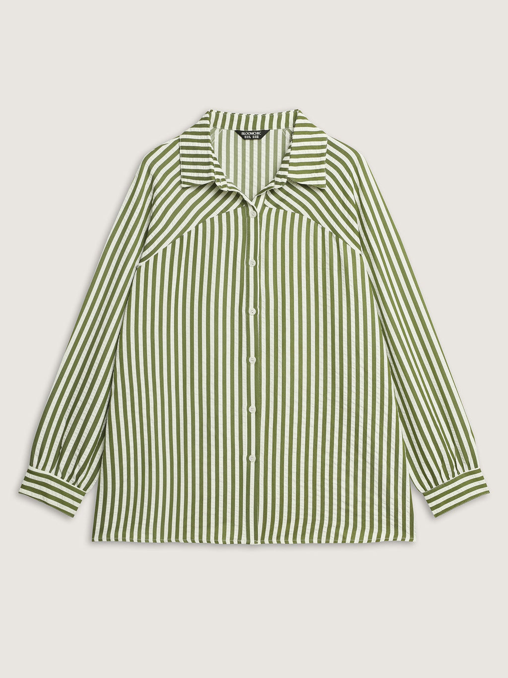 Breezy Stripe Button-Down Shirt