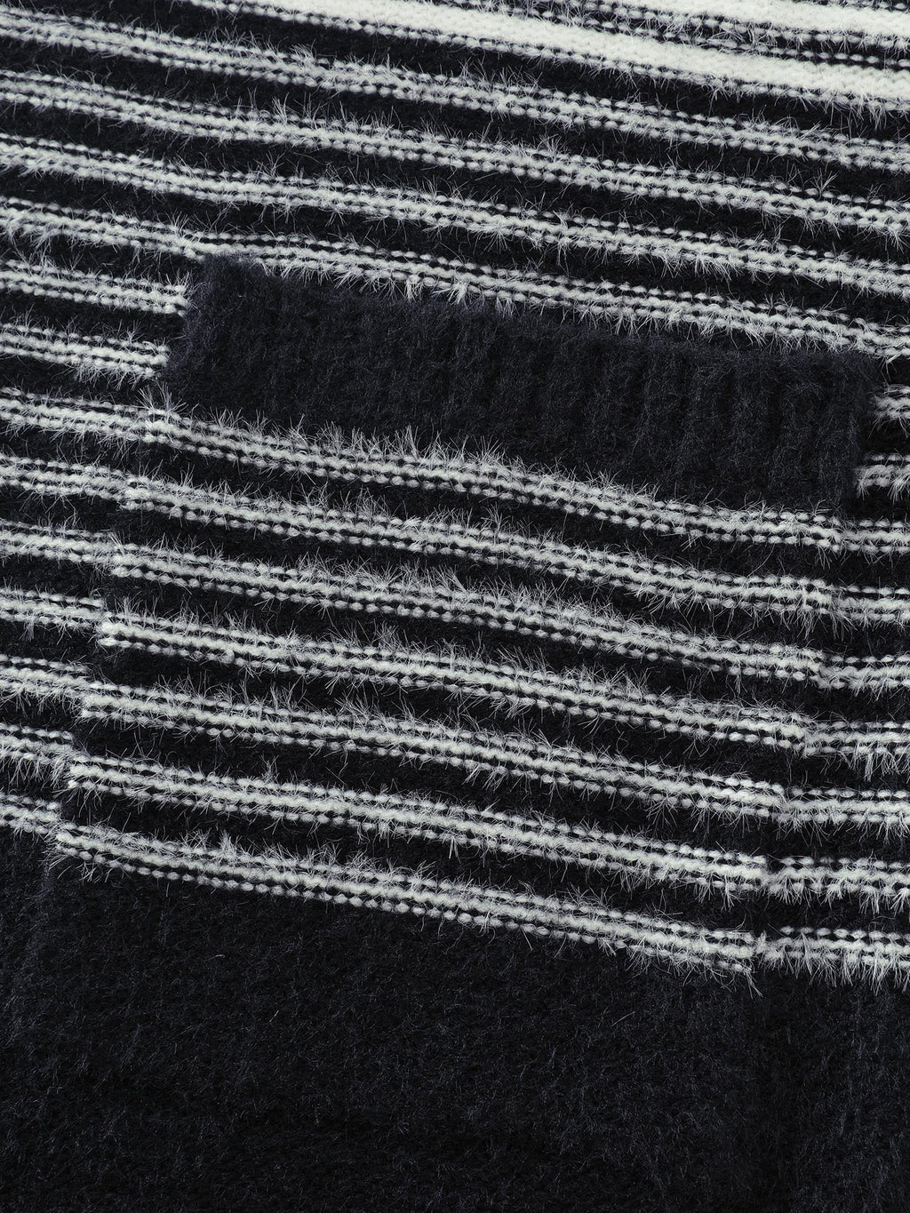 Colorblock Pockets Folded Collar Knit Cardigan