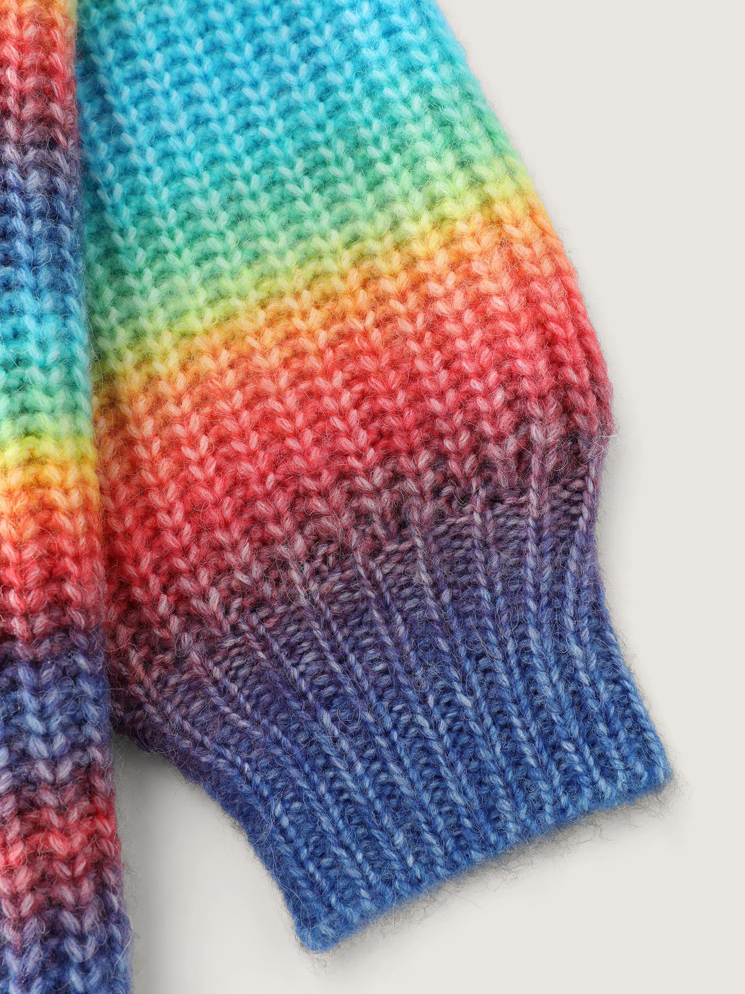 Bright and Cozy Stripe Heather Pullover