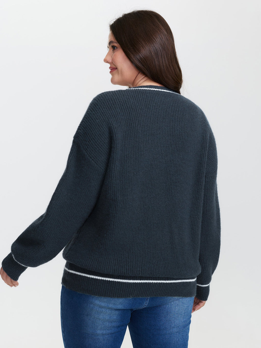 2-in-1 Balloon Sleeve Pullover