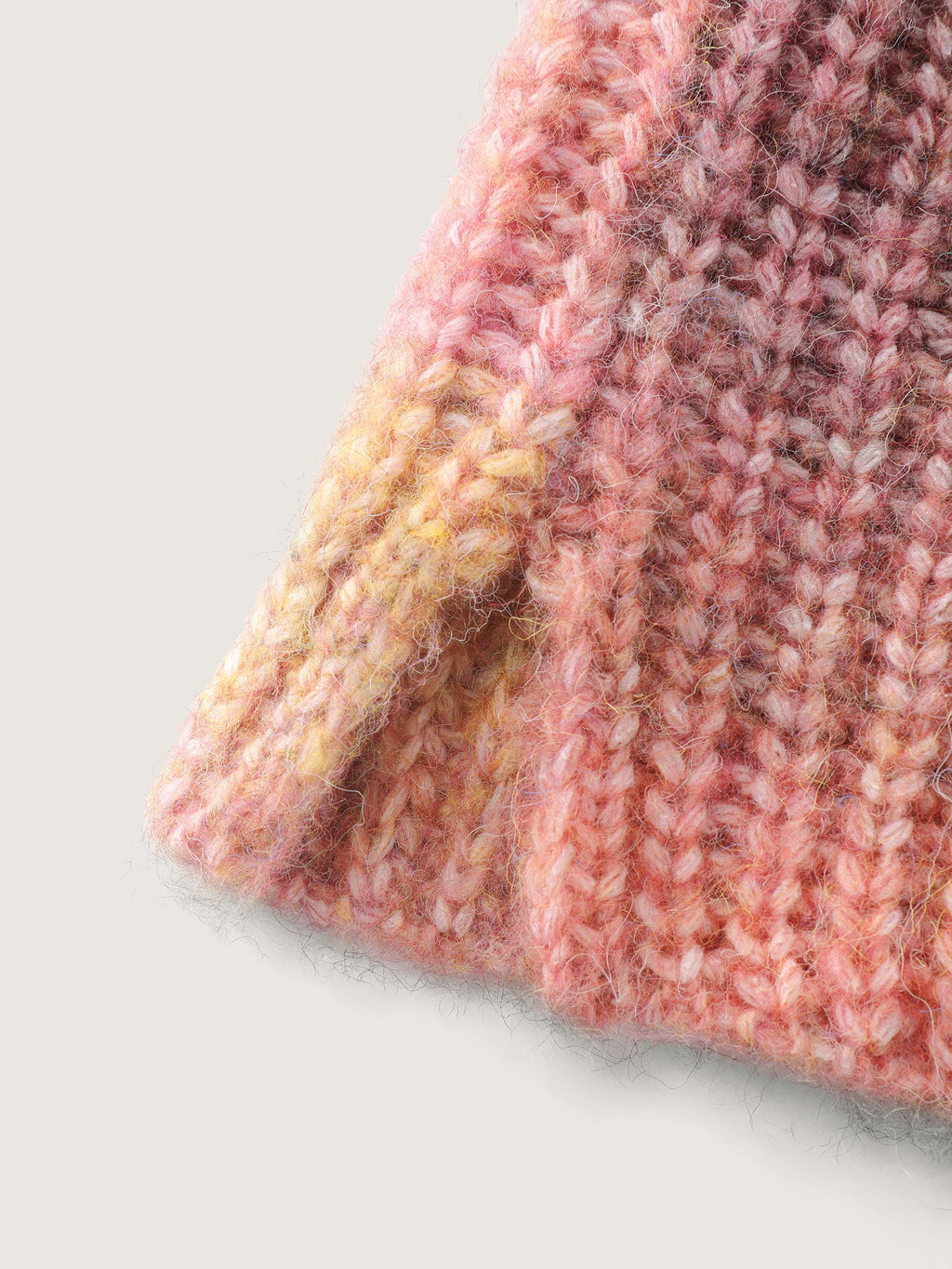 Color Gradient Textured Stretchy Pullover