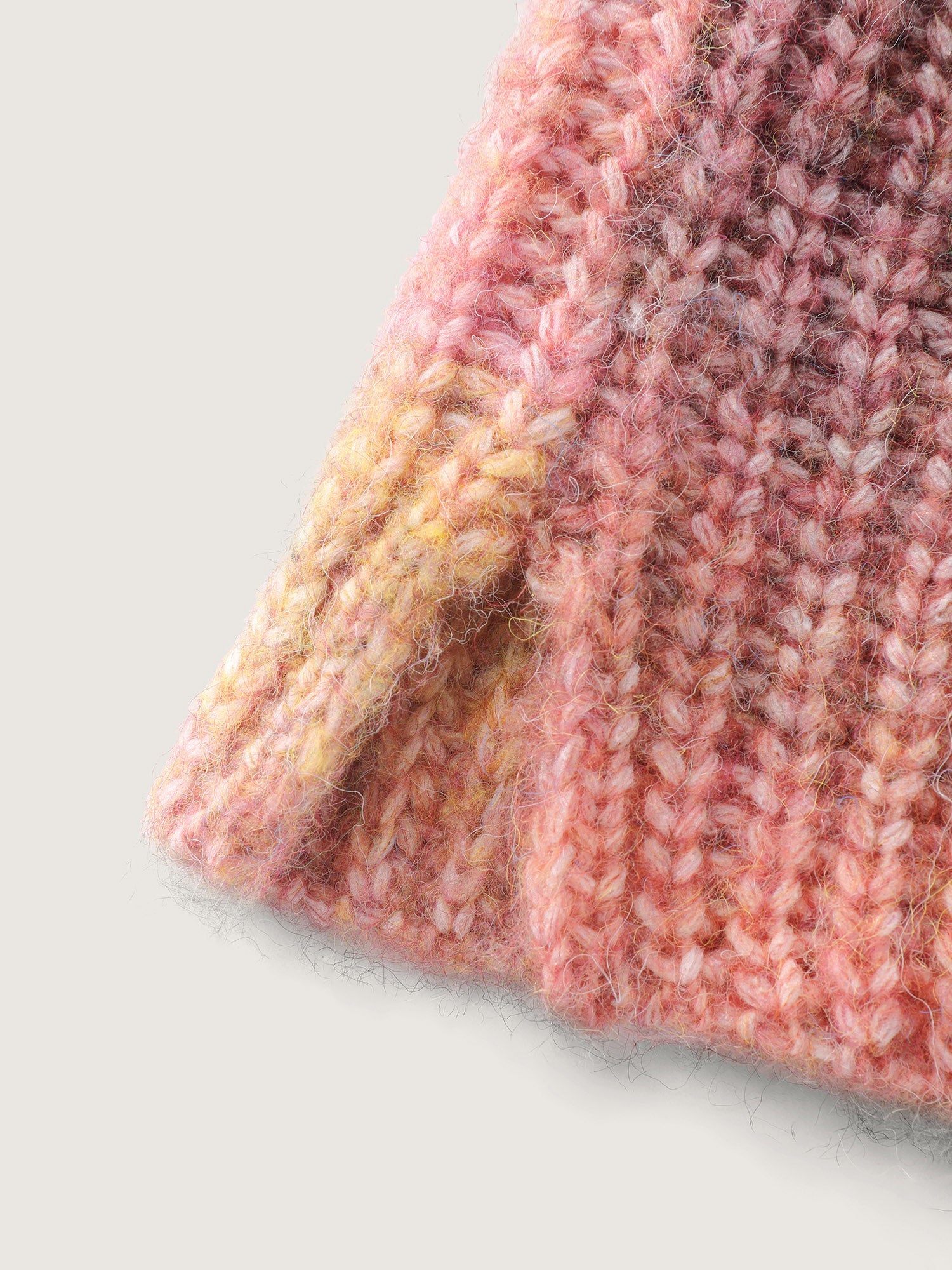 Color Gradient Textured Stretchy Pullover