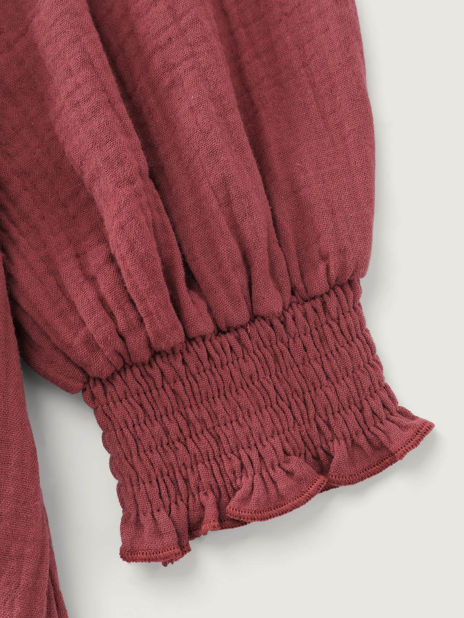 Cotton Textured Belted Pockets Maxi Dress