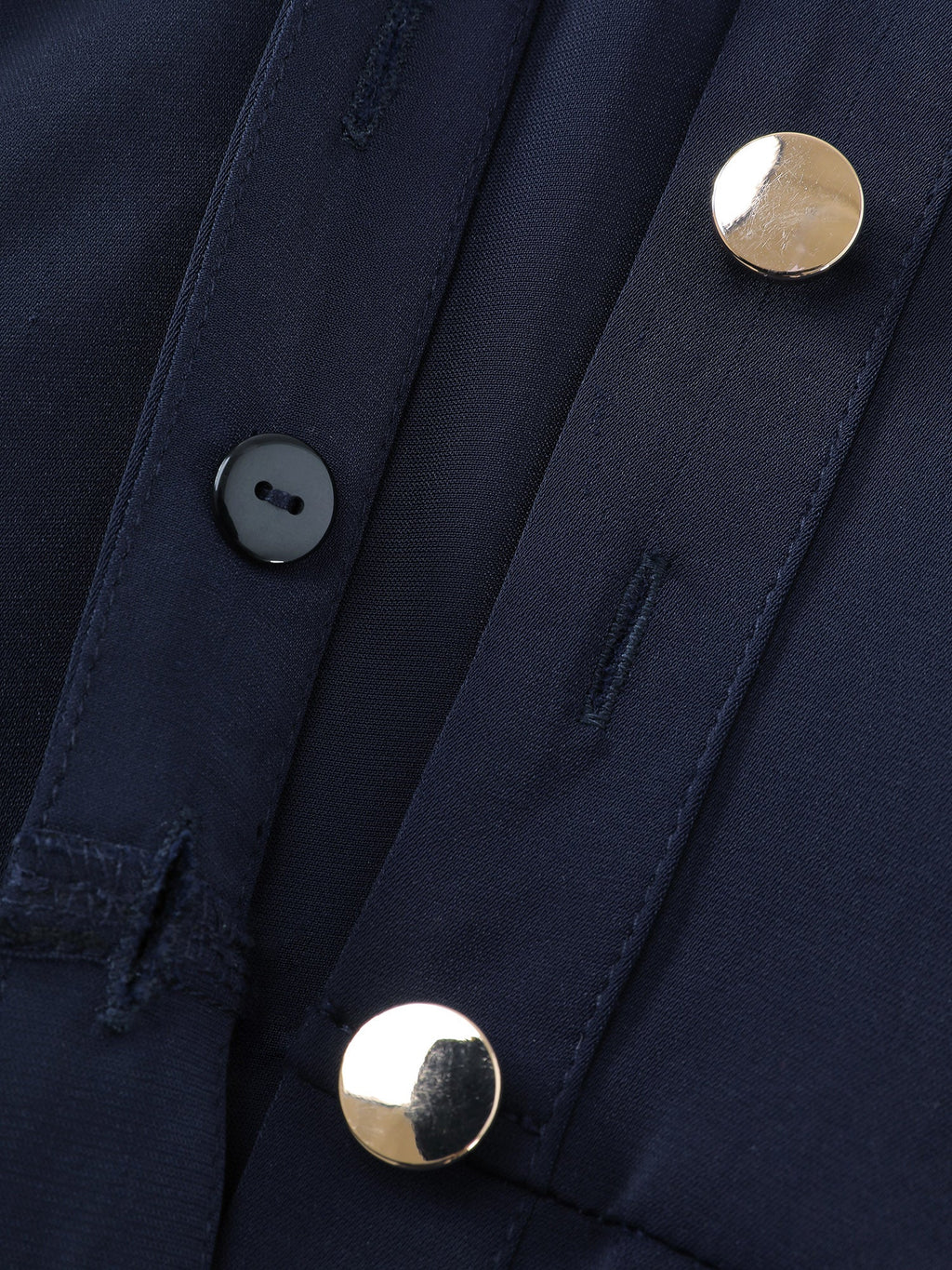 Belted Waist Solid Midi Shirt Dress