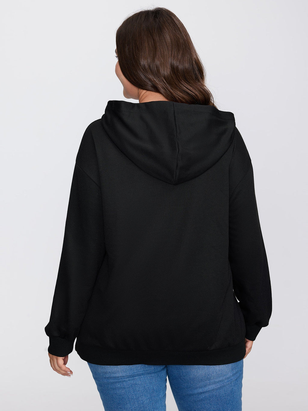 Colorful Floral Print Hoodie Sweatshirt