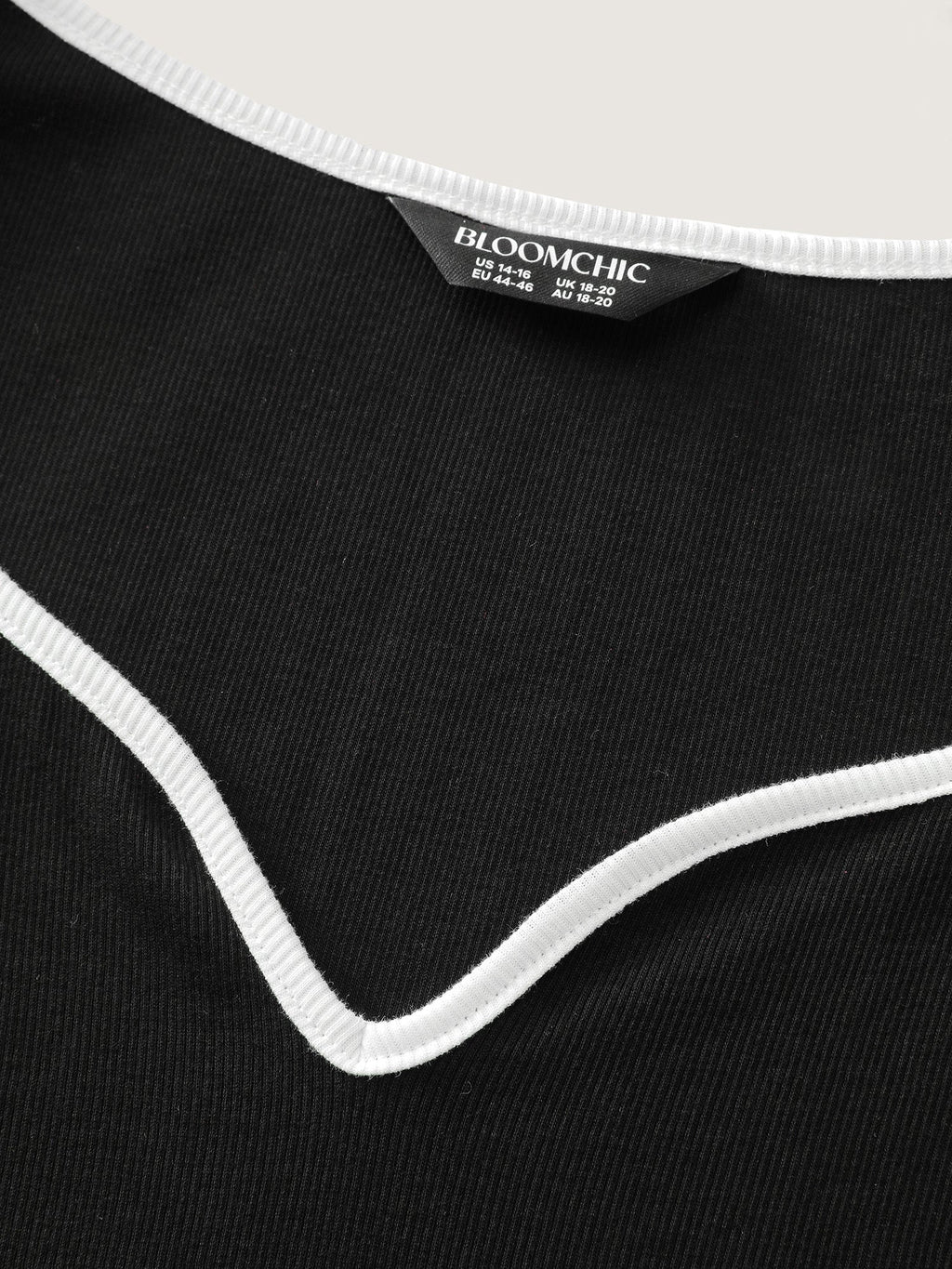 Pure Cotton Ribbed Solid T-Shirt