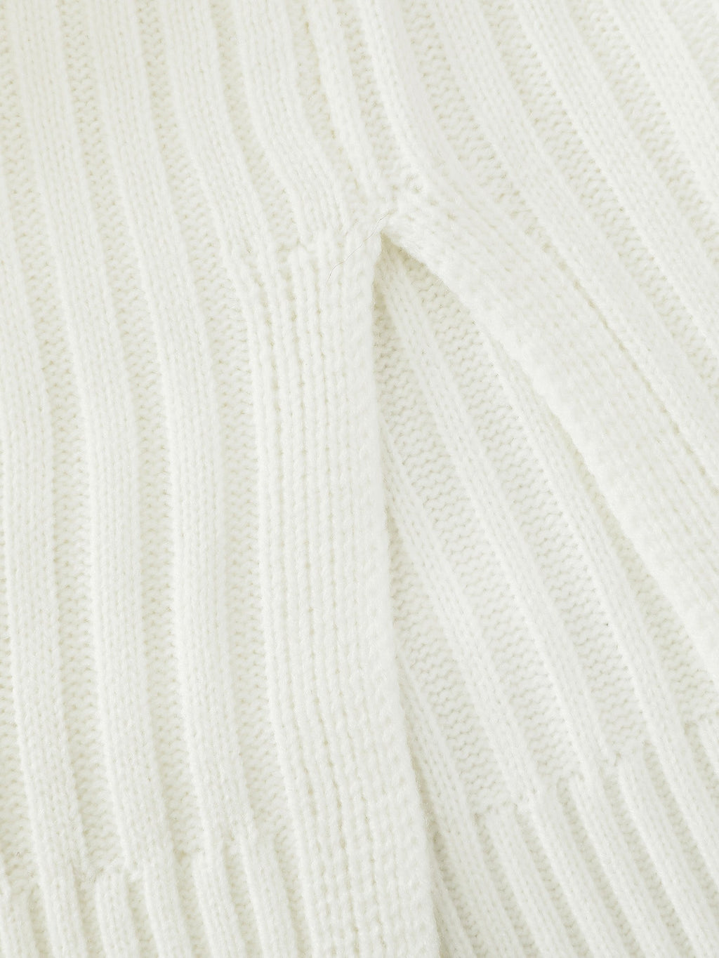 High Turtleneck Textured Sweater Dress