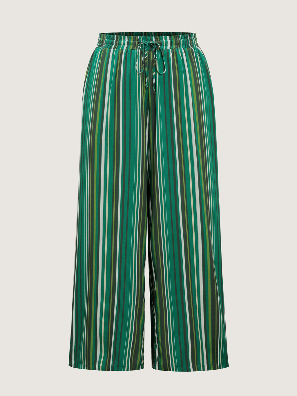 Colorful Stripes Drawstring Waist Pants