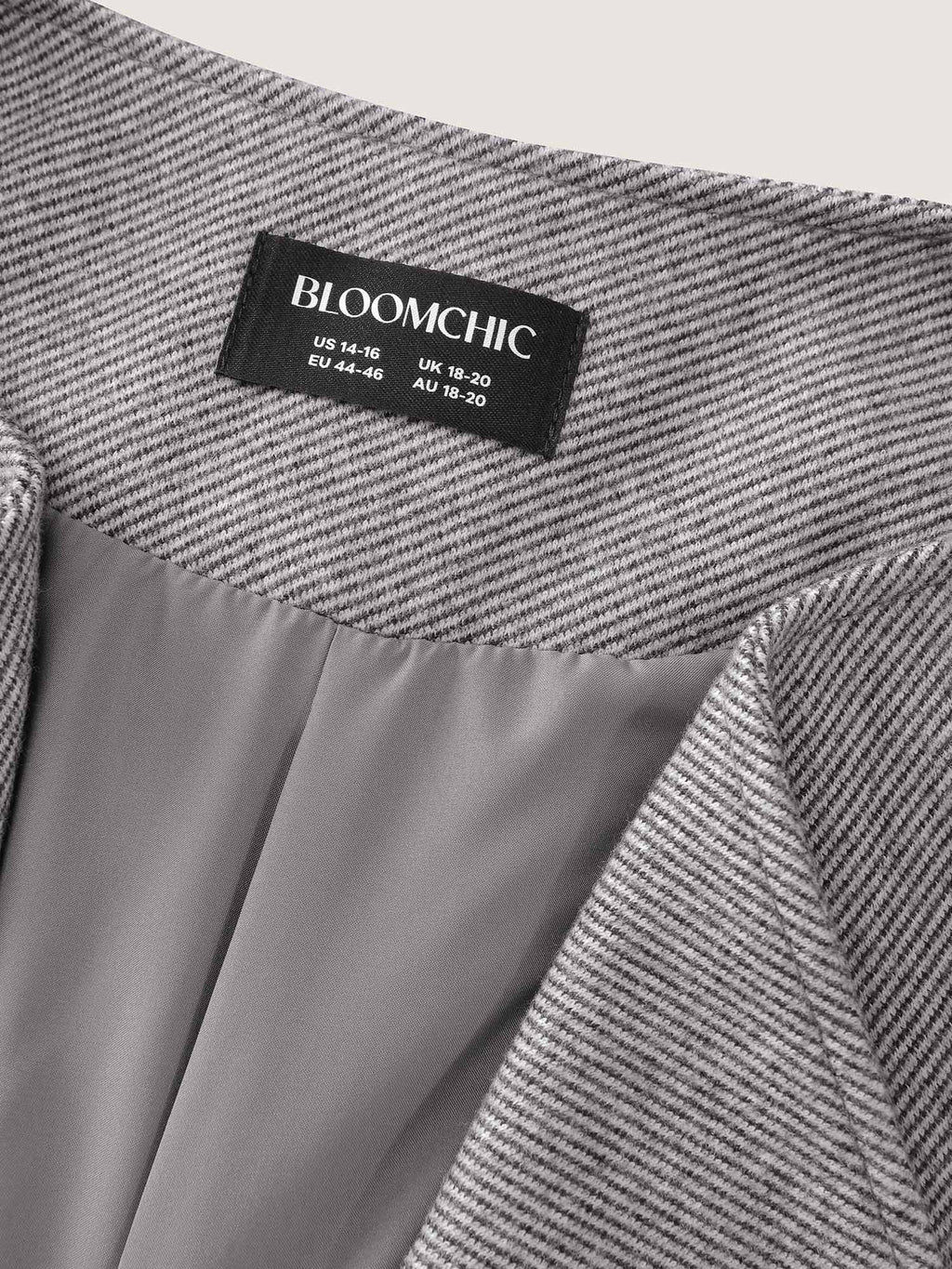 Asymmetrical Placket Belted Long Vest