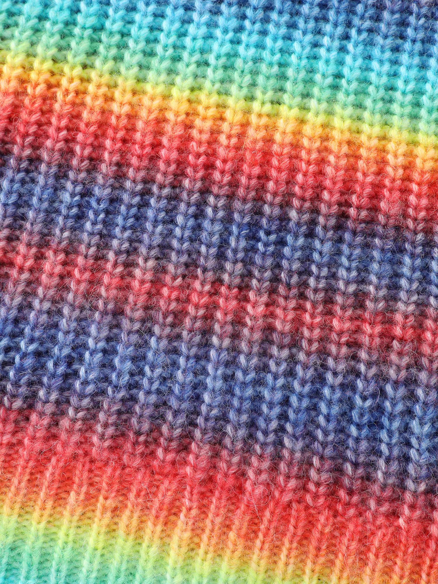 Bright and Cozy Stripe Heather Pullover