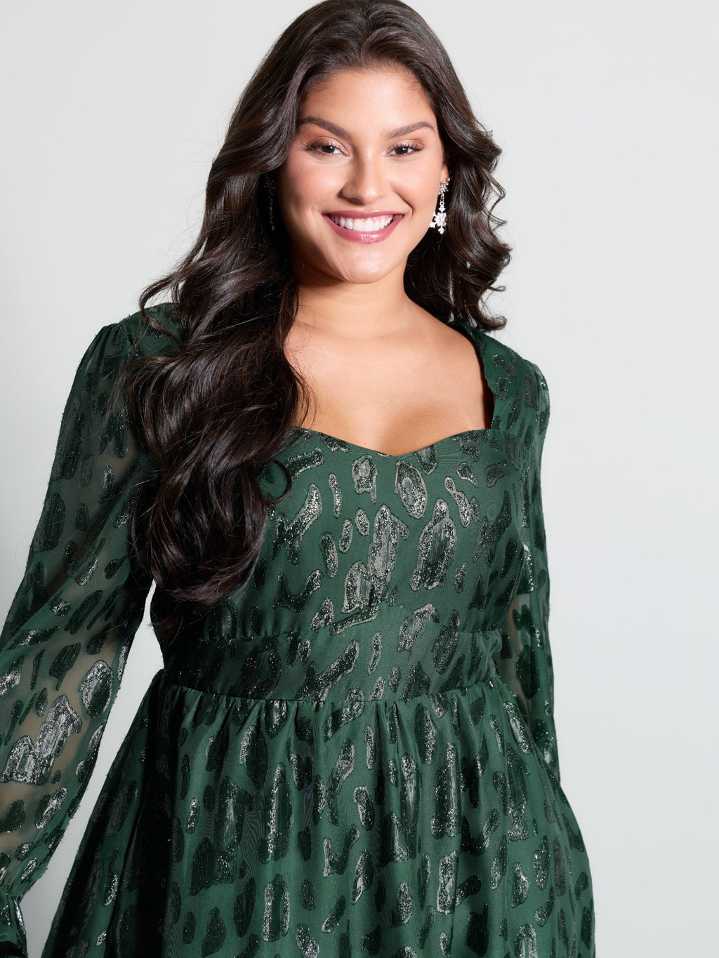 Textured Shirred Backless Tie Midi Dress