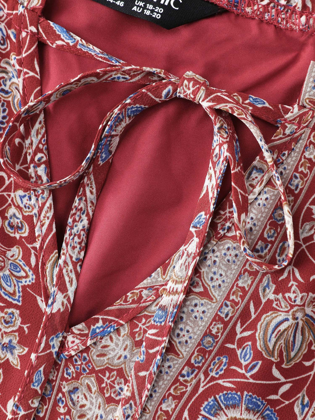 Chiffon Boho Stripe Stretchy Waist Midi Dress