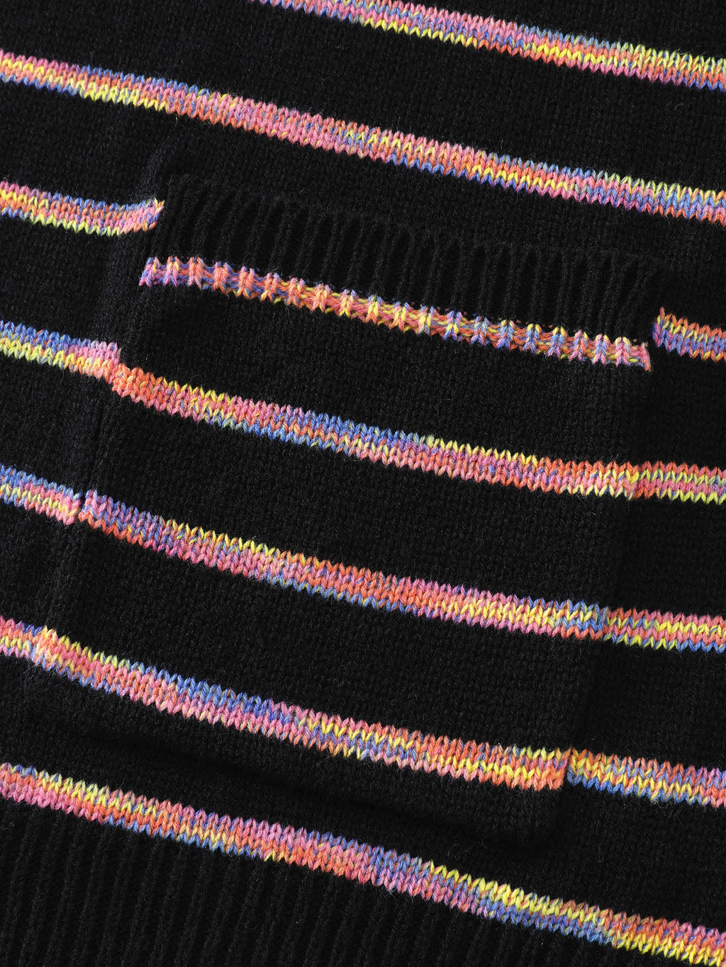 Color Gradient Heather Pockets Knit Cardigan