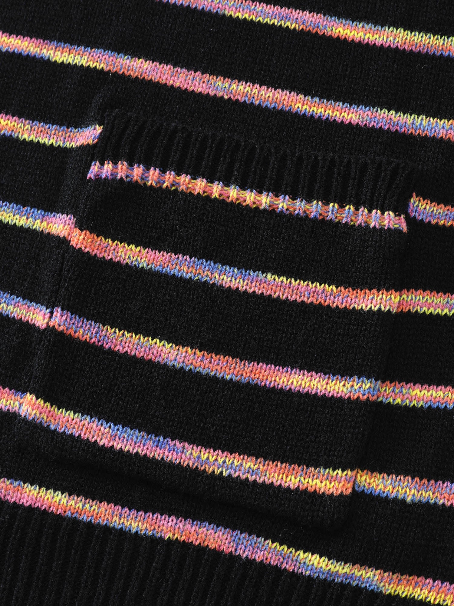 Color Gradient Heather Pockets Knit Cardigan