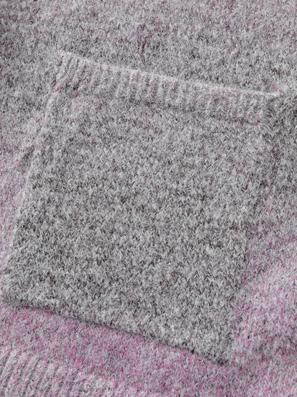 Color Gradient Buttons Knit Cardigan