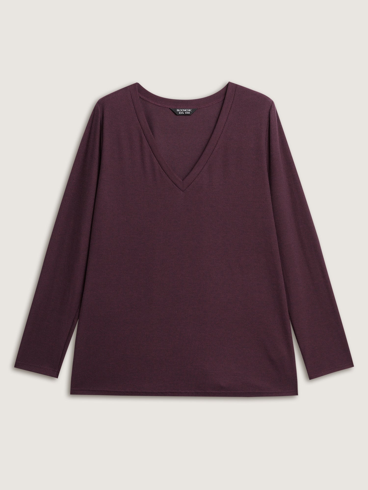 Cross-Tie Back V-Neck Knit Top