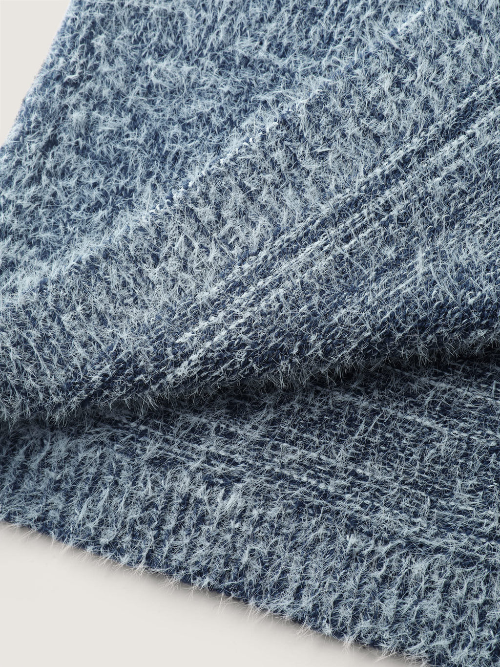 Colorblock Hooded Textured Knit Cardigan