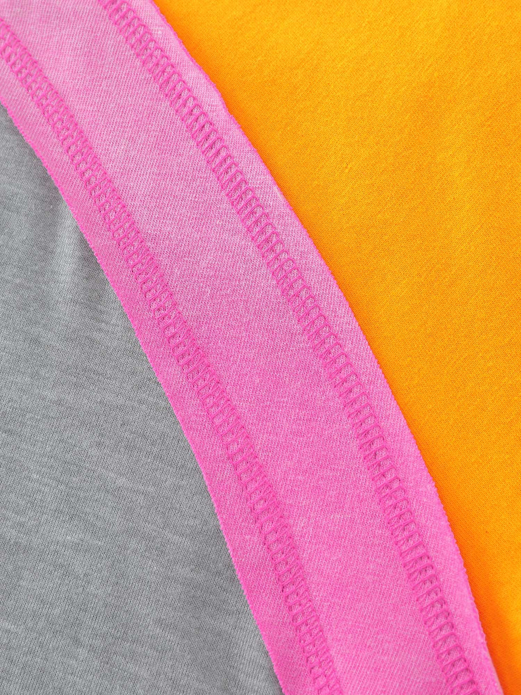 Color Contrast Raglan Sleeve T-Shirt