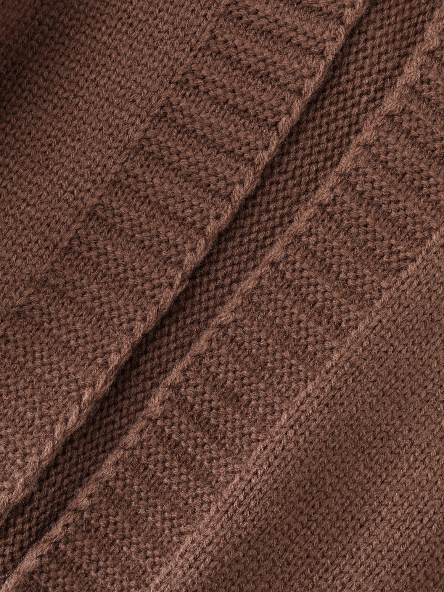 Coccoon Shaped Hooded Front-Open Knit Cardigan