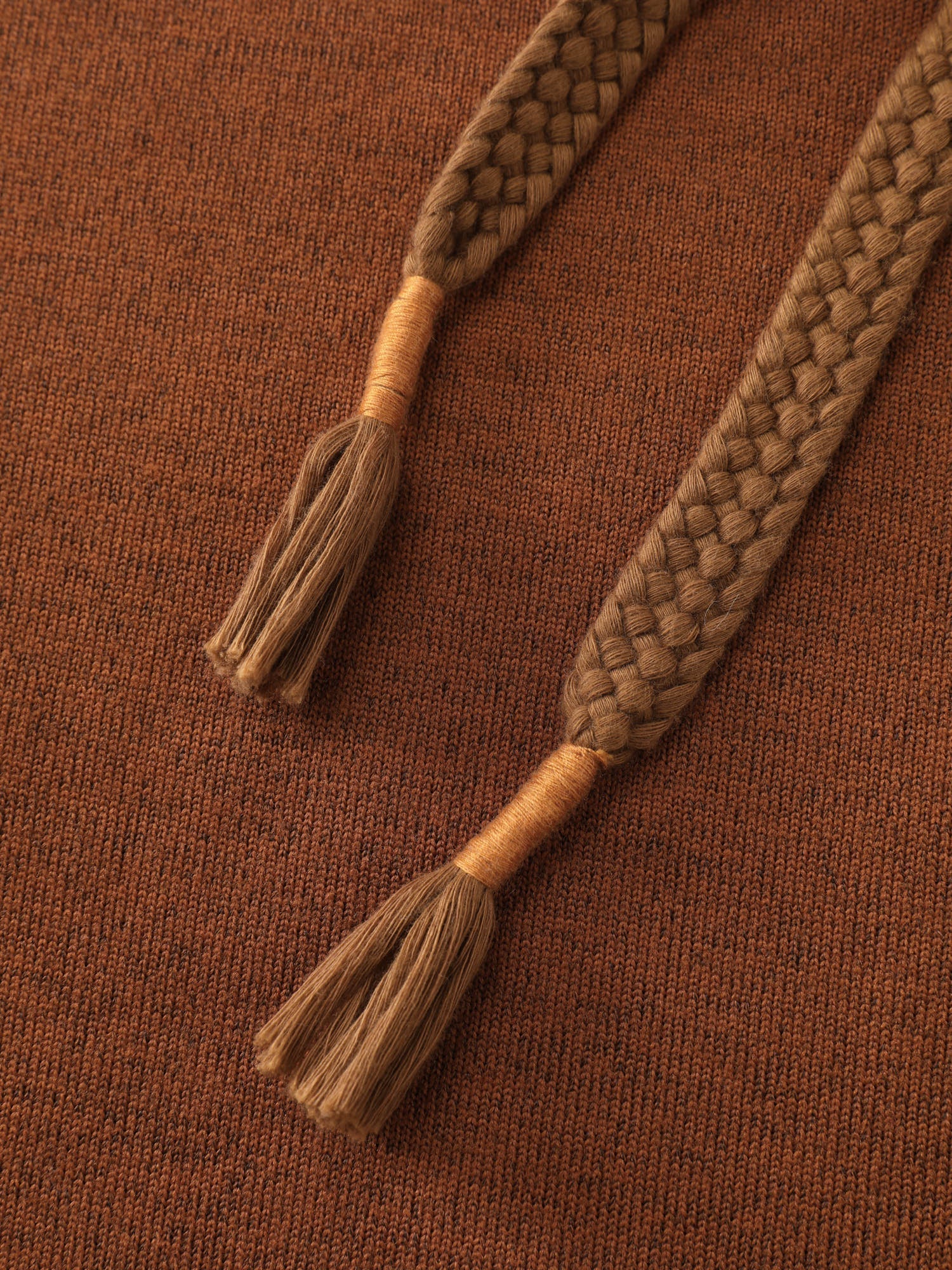 Color Contrast Stripe Textured Hoodie