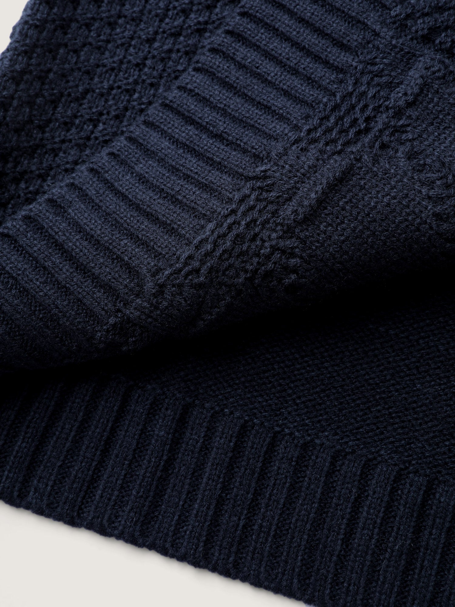 Cable Knit Button Pockets Cardigan