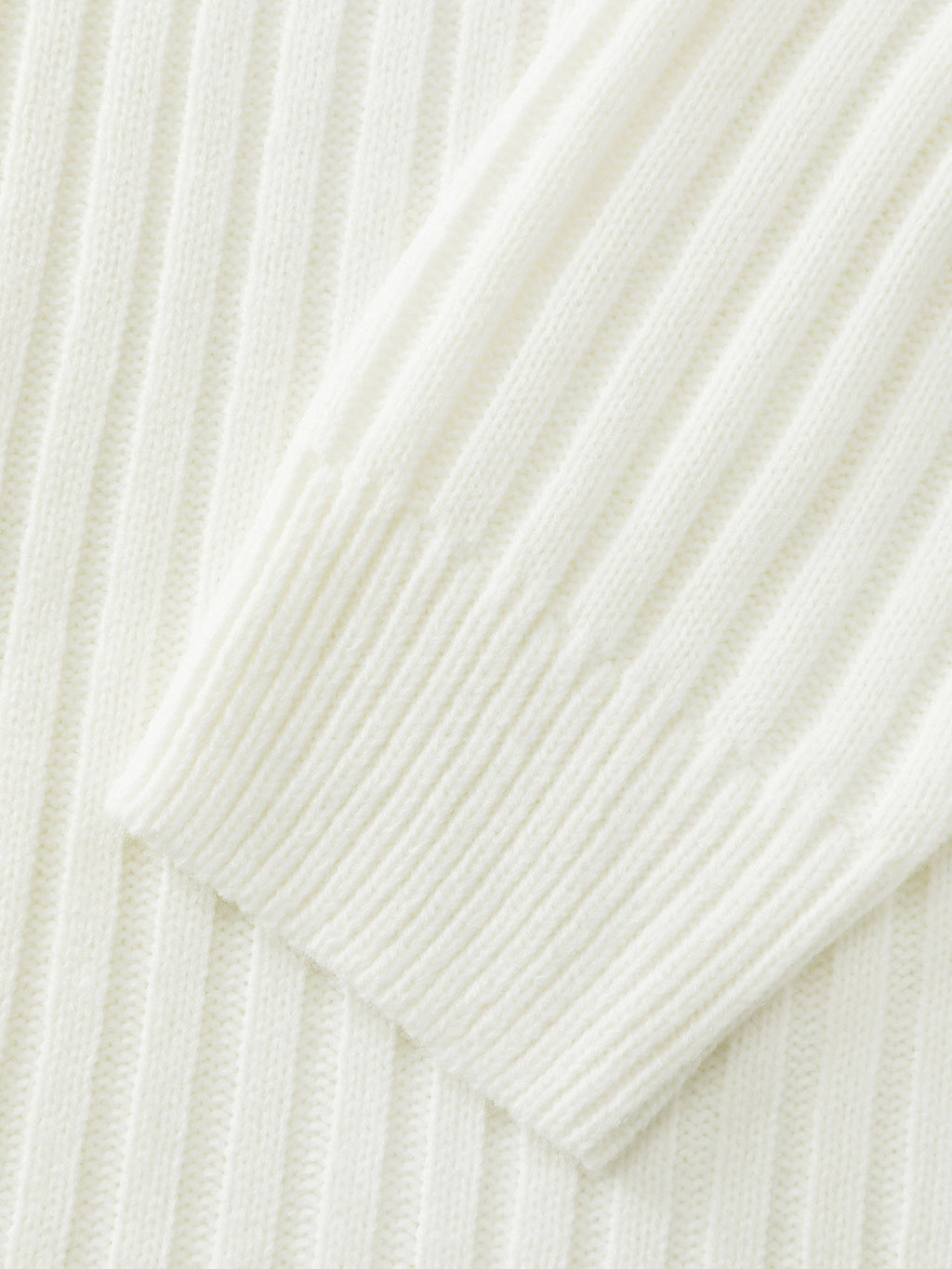 High Turtleneck Textured Sweater Dress