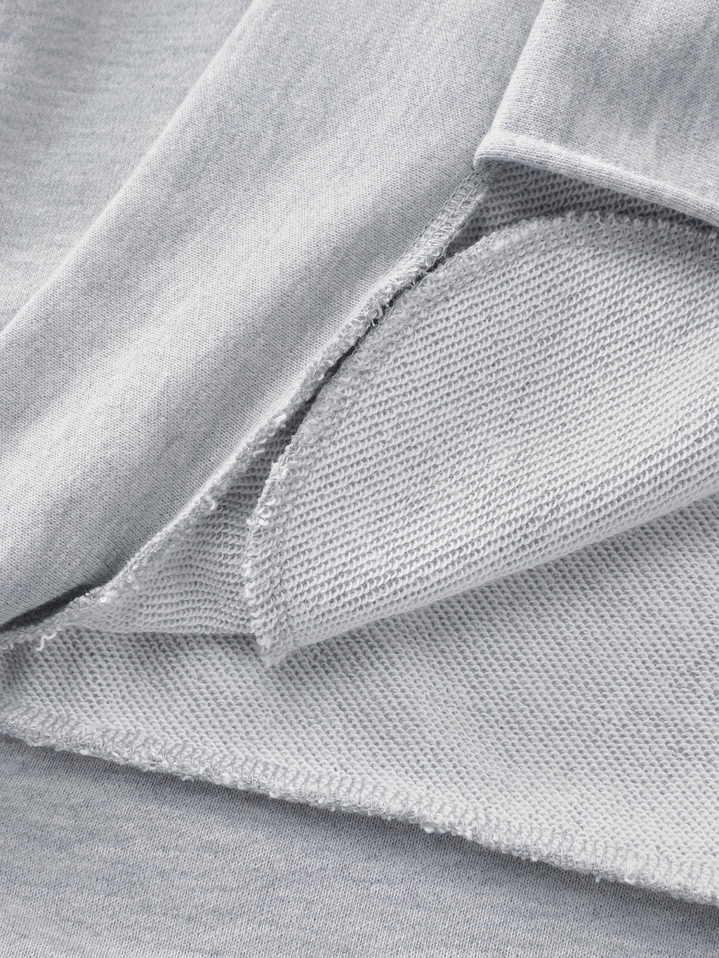 Color Contrast Drop Shoulder Hooded Jacket