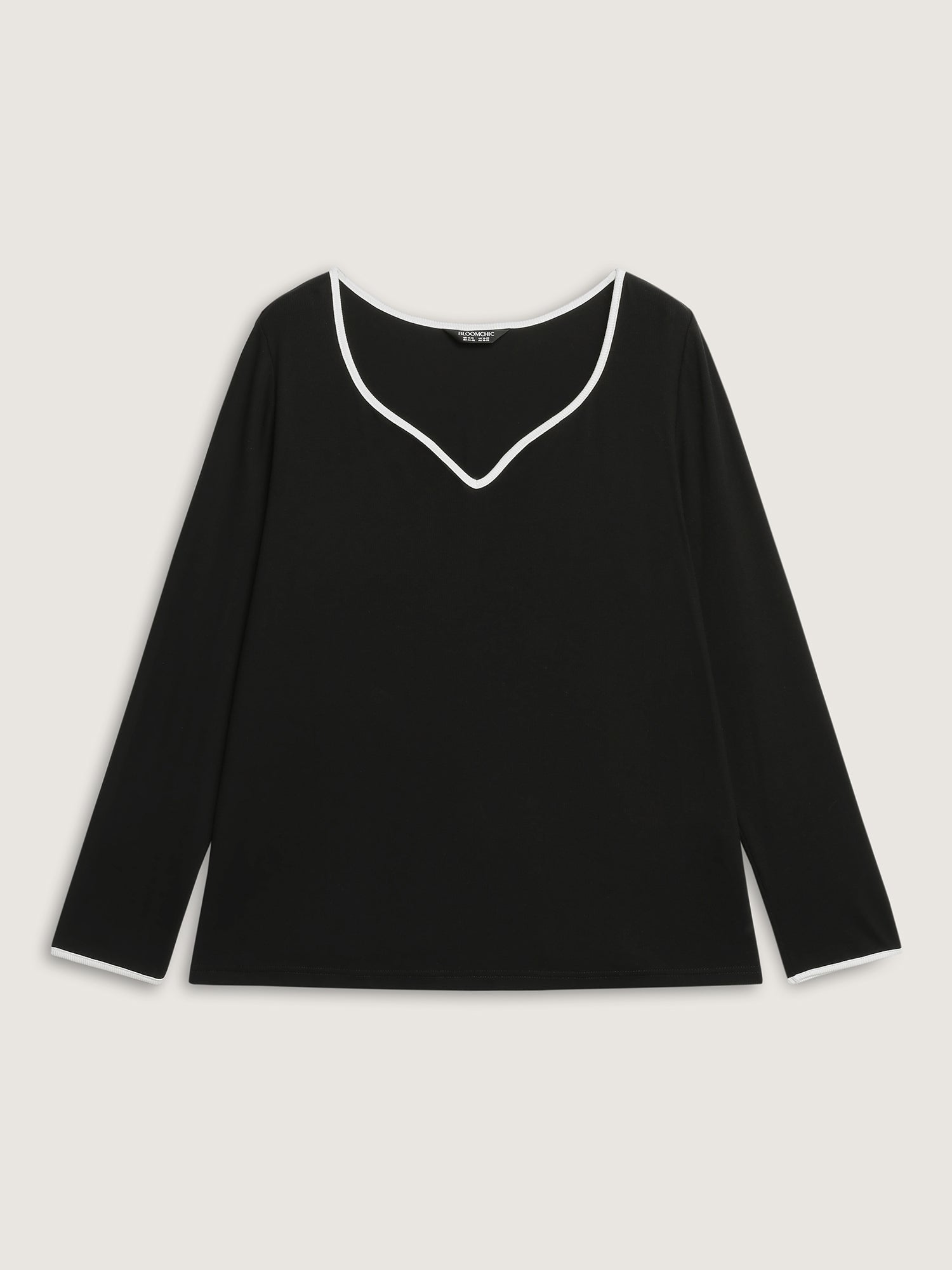 Pure Cotton Ribbed Solid T-Shirt