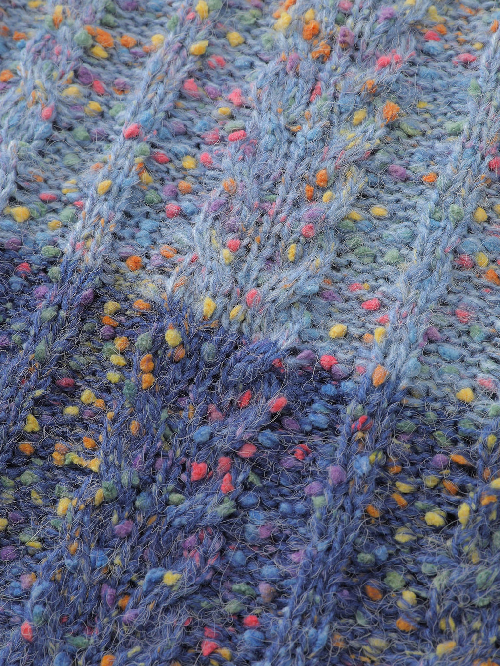 Colorblock Heather Round Neck Pullover