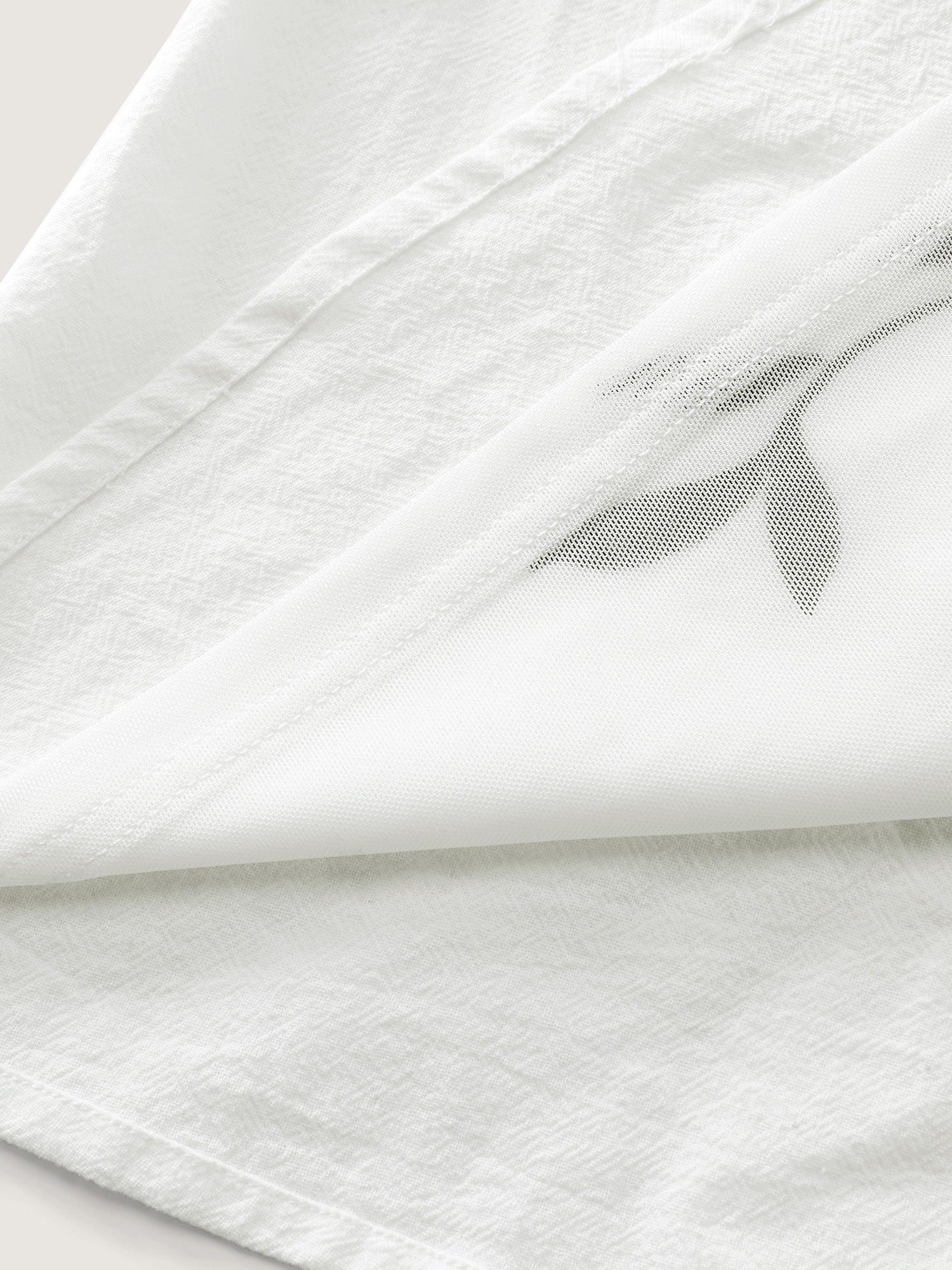 Cotton Floral Embroidery Shirred Blouse